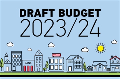 Draft budget 2023/24