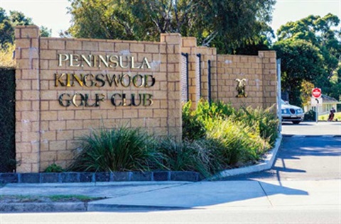 Kingswood Golf Course entrance