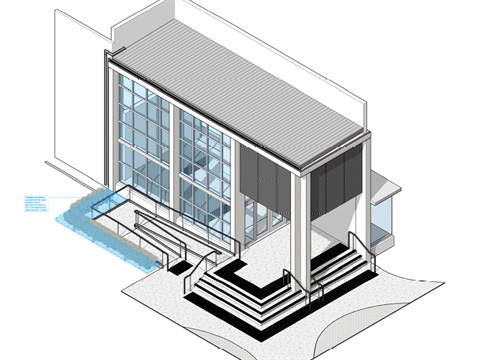 Render of Mentone offices