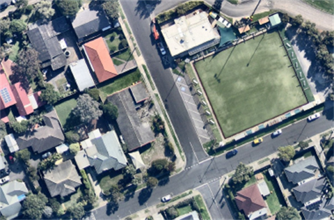 Chelsea Men's Shed satellite view