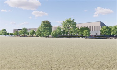 Artist renders of the New Aquatic and Leisure Centre