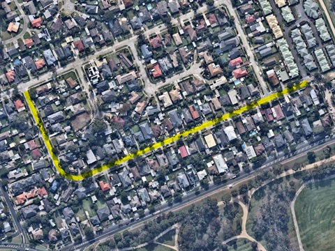 Aerial view of Mulkarra Drive Chelsea